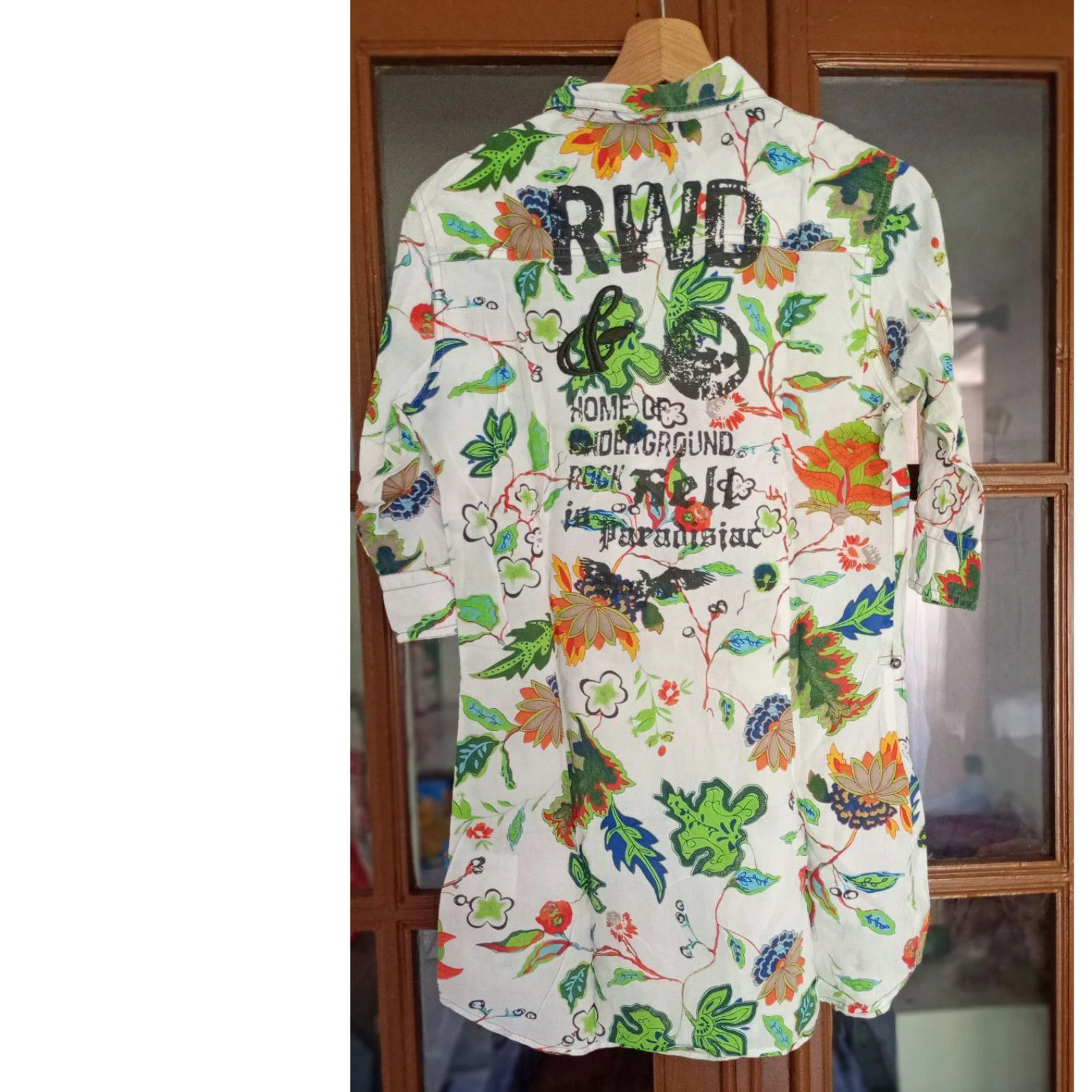 Printed blouse size 36 in very good condition – photo 3